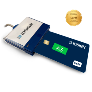 e-CPF Cartão + Leitora A3