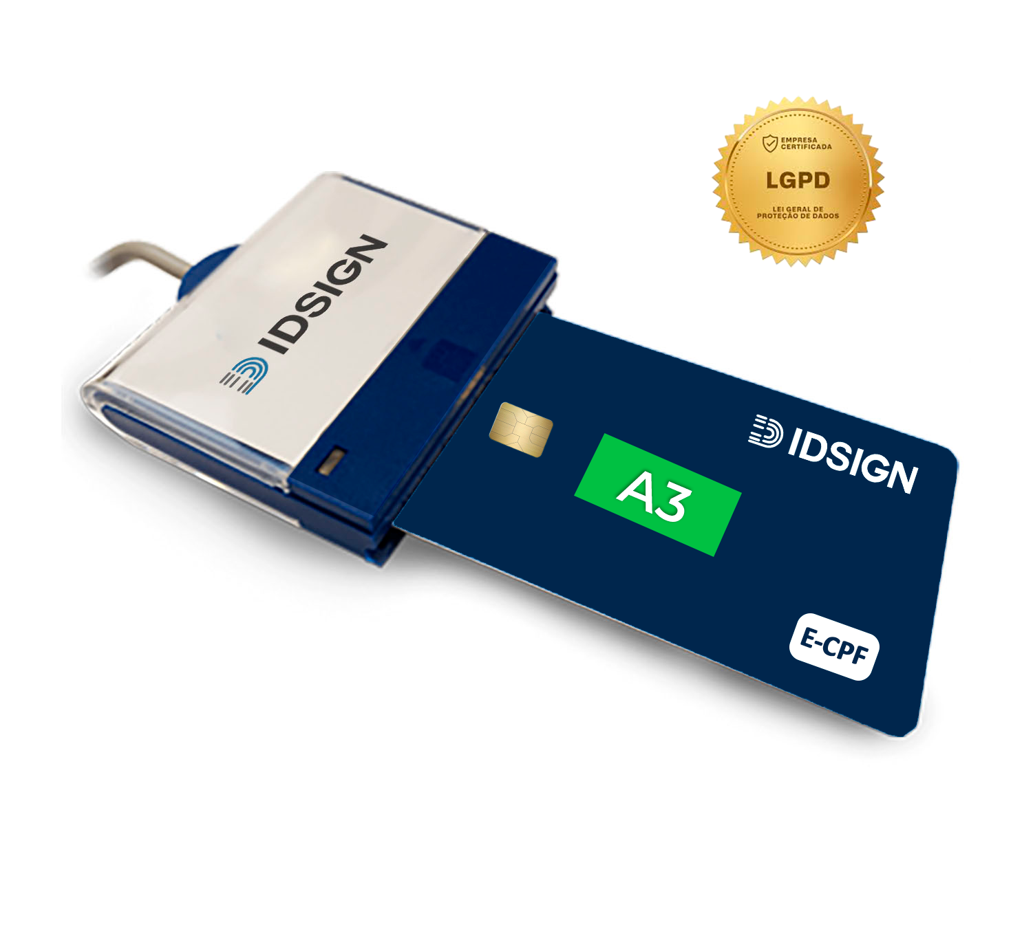 e-CPF Cartão + Leitora A3